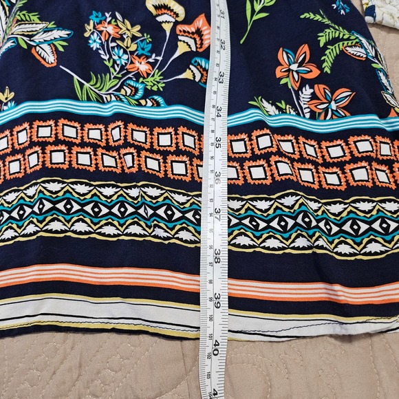 Fashion Print Halter A Line Mini Dresses sz XL - Picture 7 of 7